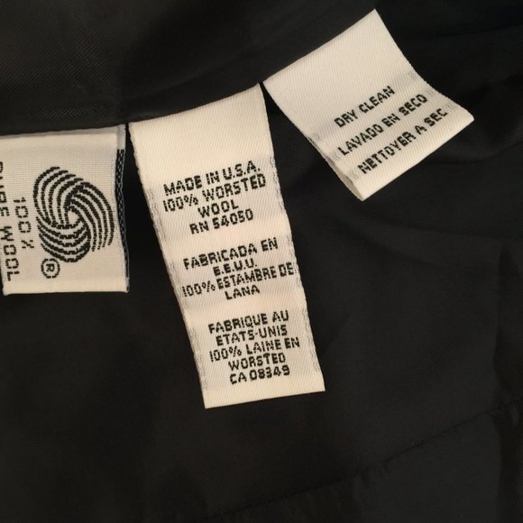 Christian Dior Classic, Black 100% Wool Blazer - Picture 5 of 13